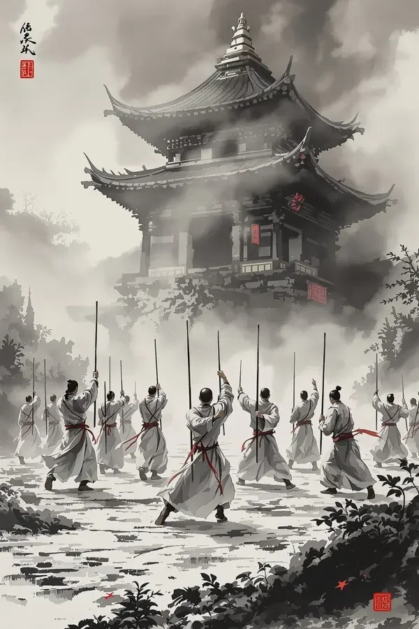 少林寺 电影封面
